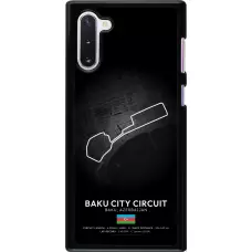 Samsung Galaxy Note 10 Case Hülle - F1 Track 2025 Azerbaijan