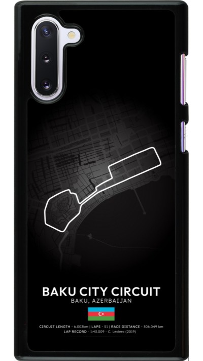 Coque Samsung Galaxy Note 10 - F1 Track 2025 Azerbaijan
