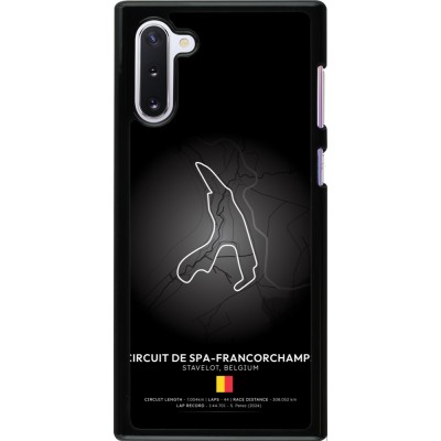 Samsung Galaxy Note 10 Case Hülle - F1 Track 2025 Belgium