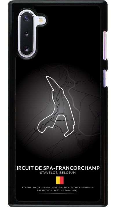 Coque Samsung Galaxy Note 10 - F1 Track 2025 Belgium