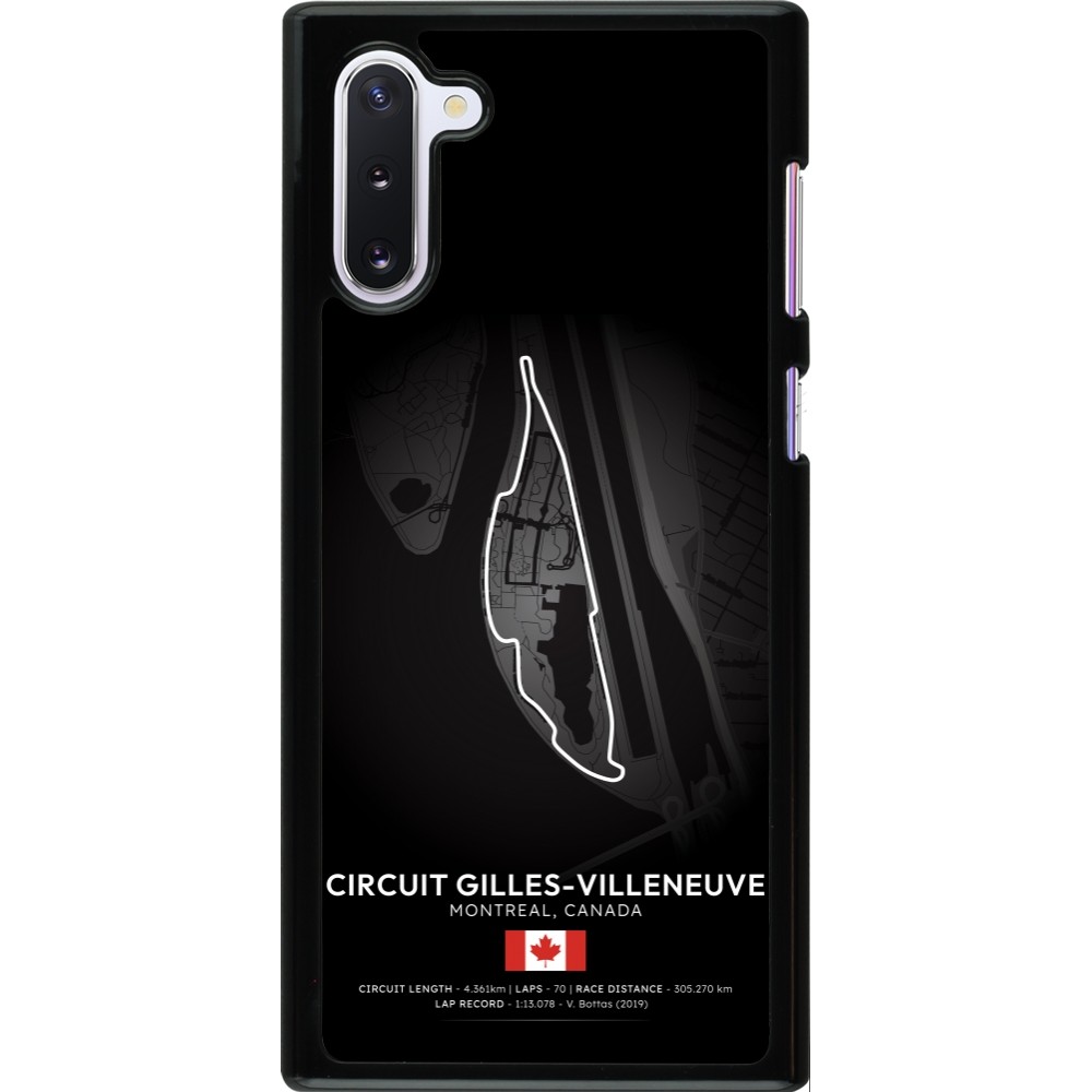 Samsung Galaxy Note 10 Case Hülle - F1 Track 2025 Canada