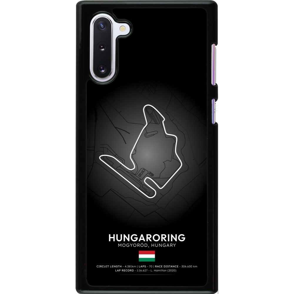 Samsung Galaxy Note 10 Case Hülle - F1 Track 2025 Hungary