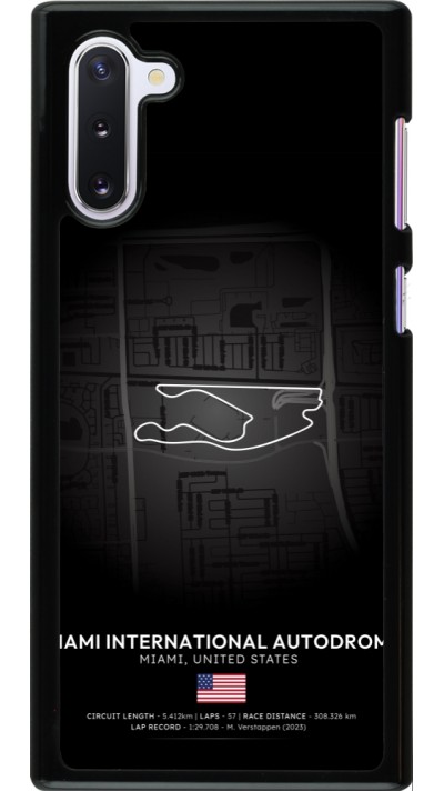 Coque Samsung Galaxy Note 10 - F1 Track 2025 Miami