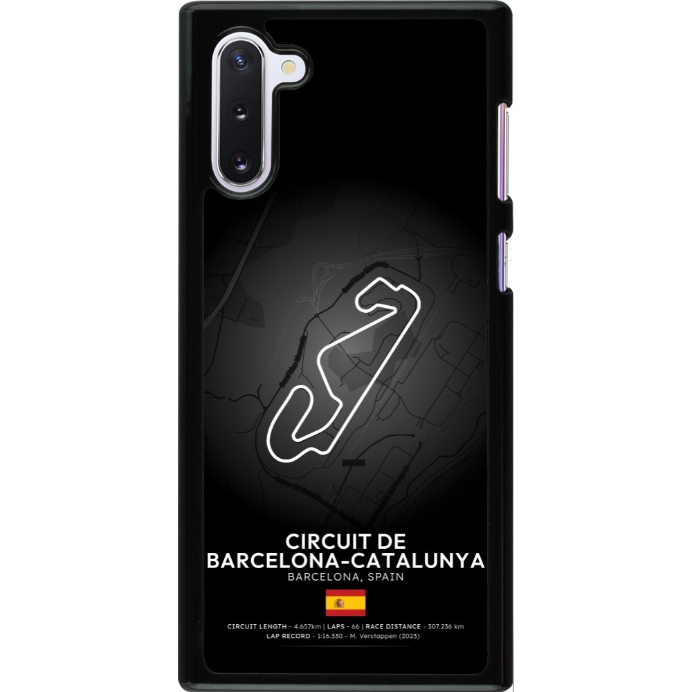 Samsung Galaxy Note 10 Case Hülle - F1 Track 2025 Spain