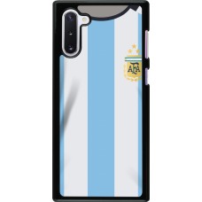 Coque Samsung Galaxy Note 10 - Maillot de football Argentine 2022 personnalisable
