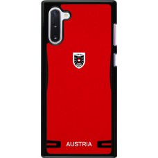Coque Samsung Galaxy Note 10 - Maillot de football Autriche 2026 personnalisable