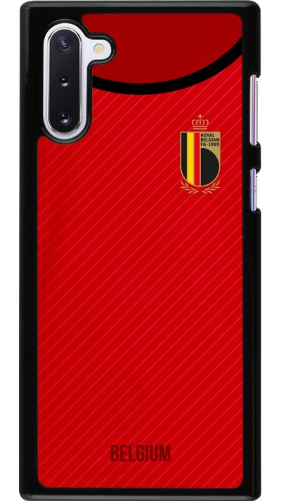 Samsung Galaxy Note 10 Case Hülle - Belgien 2022 personalisierbares Fußballtrikot