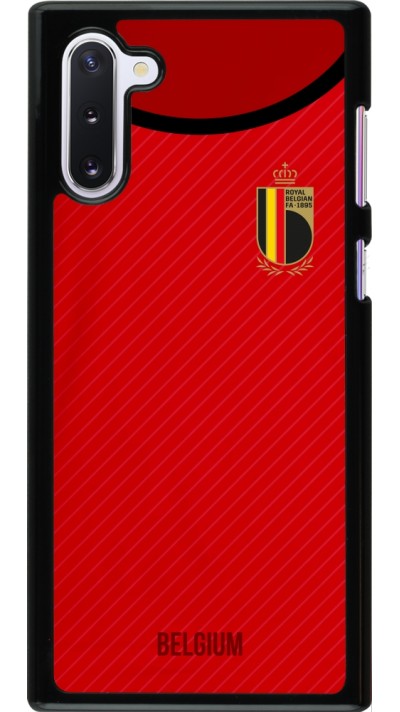 Samsung Galaxy Note 10 Case Hülle - Belgien 2022 personalisierbares Fußballtrikot