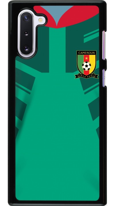 Coque Samsung Galaxy Note 10 - Maillot de football Cameroun 2022 personnalisable