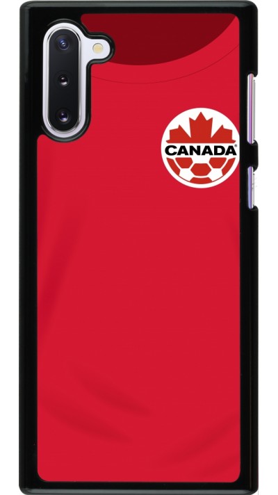 Samsung Galaxy Note 10 Case Hülle - Kanada 2022 personalisierbares Fussballtrikot