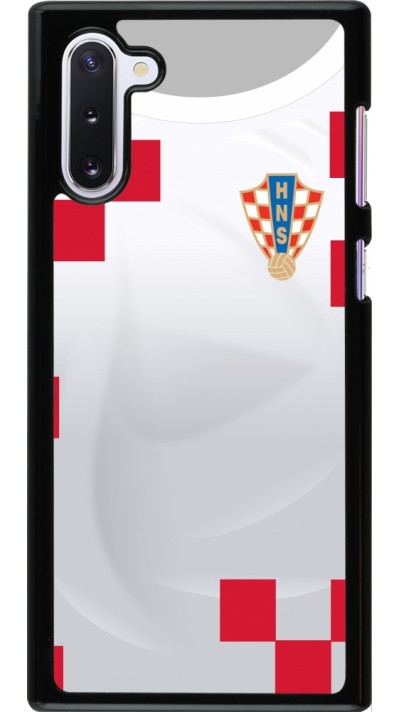 Samsung Galaxy Note 10 Case Hülle - Kroatien 2022 personalisierbares Fussballtrikot