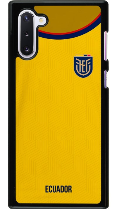 Coque Samsung Galaxy Note 10 - Maillot de football Equateur 2022