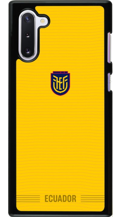 Samsung Galaxy Note 10 Case Hülle - Ecuador 2026 personalisierbares Fussballtrikot