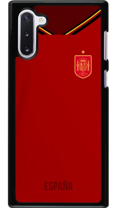 Coque Samsung Galaxy Note 10 - Maillot de football Espagne 2022 personnalisable