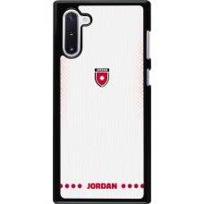 Coque Samsung Galaxy Note 10 - Maillot de football Jordanie 2026 personnalisable