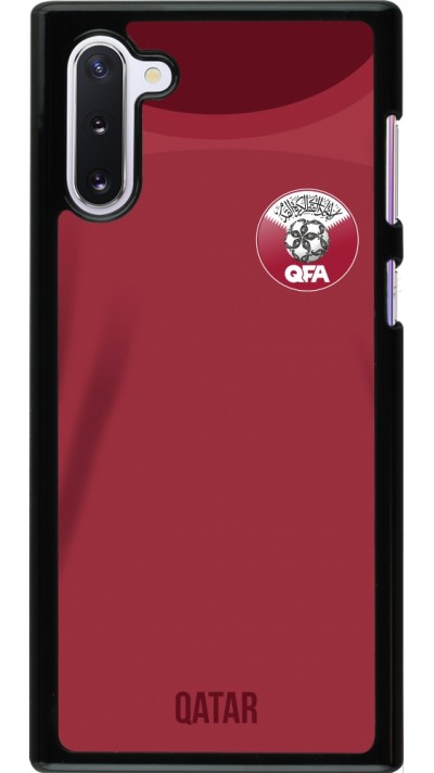 Coque Samsung Galaxy Note 10 - Maillot de football Qatar 2022 personnalisable