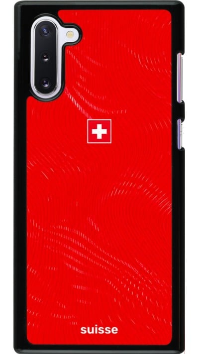 Samsung Galaxy Note 10 Case Hülle - Schweiz 2026 personalisierbares Fussballtrikot