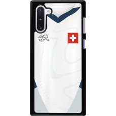 Samsung Galaxy Note 10 Case Hülle - Schweiz Away personalisierbares Fussballtrikot