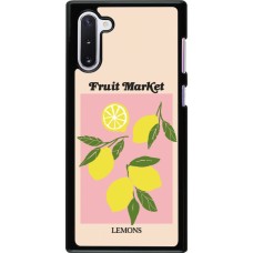 Coque Samsung Galaxy Note 10 - Fruit market lemons 2026