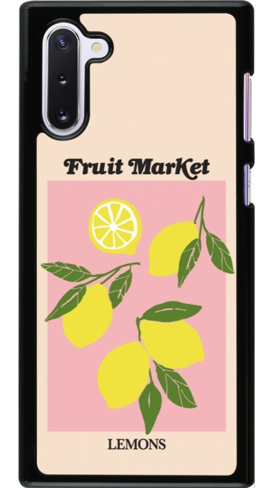 Coque Samsung Galaxy Note 10 - Fruit market lemons 2026