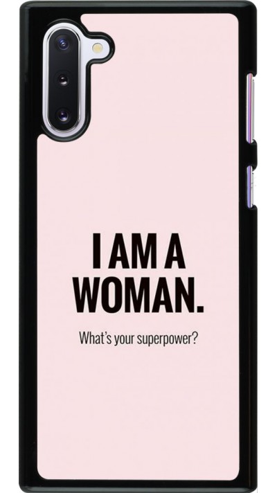 Hülle Samsung Galaxy Note 10 - I am a woman