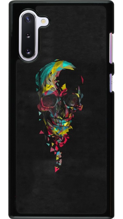 Samsung Galaxy Note 10 Case Hülle - Halloween 22 colored skull