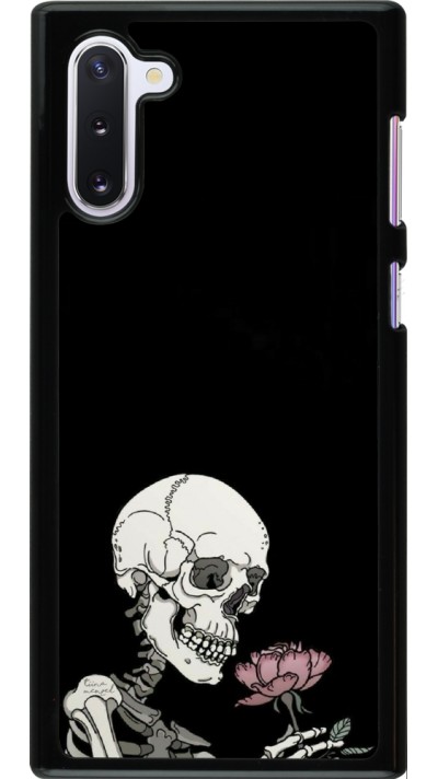 Samsung Galaxy Note 10 Case Hülle - Halloween 2023 rose and skeleton