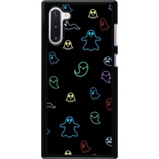 Samsung Galaxy Note 10 Case Hülle - Halloween 2024 colorful ghosts