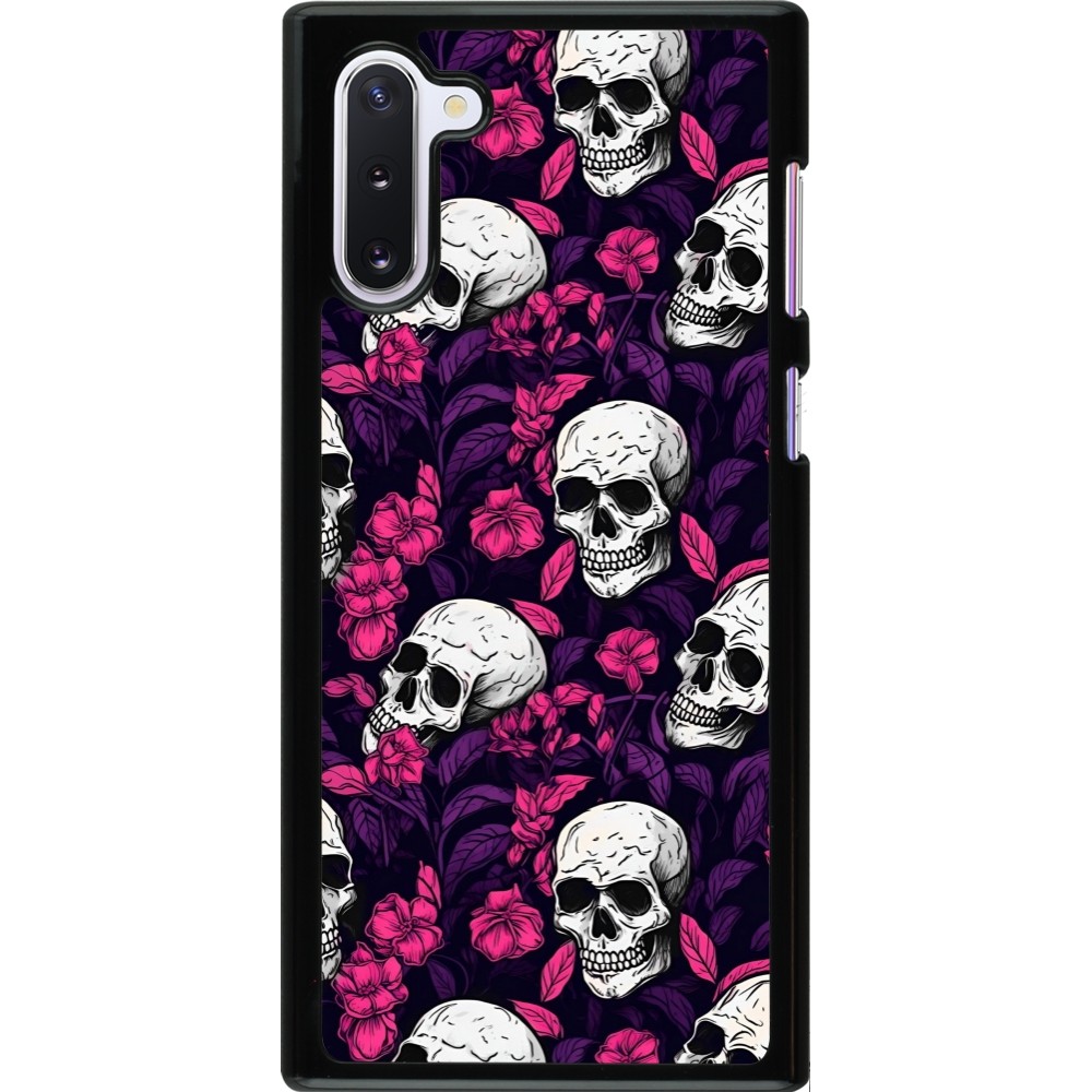Samsung Galaxy Note 10 Case Hülle - Halloween 2024 romantic skulls