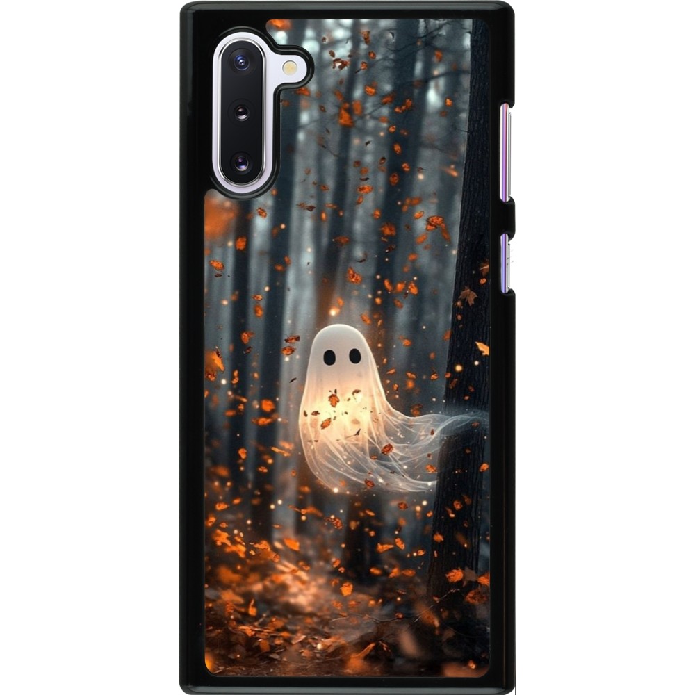 Coque Samsung Galaxy Note 10 - Halloween 2025 Ghost in the forest