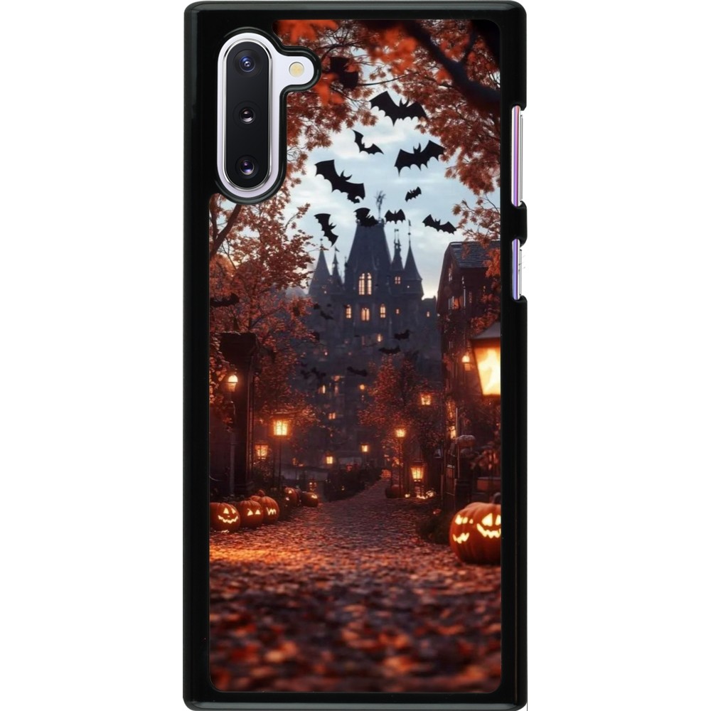 Coque Samsung Galaxy Note 10 - Halloween 2025 Haunted house