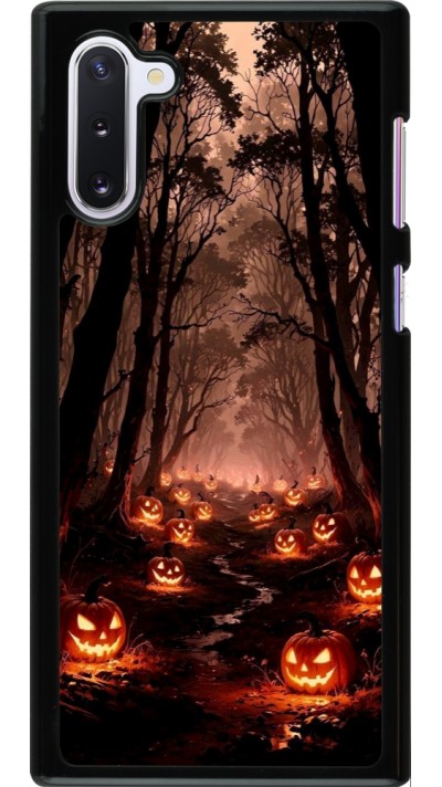 Coque Samsung Galaxy Note 10 - Halloween 2025 Road of Terrifying Pumpkins