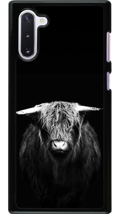 Samsung Galaxy Note 10 Case Hülle - Highland calf black
