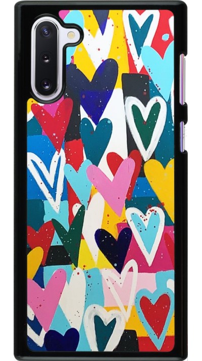 Hülle Samsung Galaxy Note 10 - Joyful Hearts