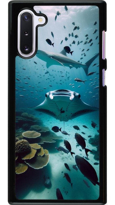 Coque Samsung Galaxy Note 10 - Manta Lagon Nettoyage