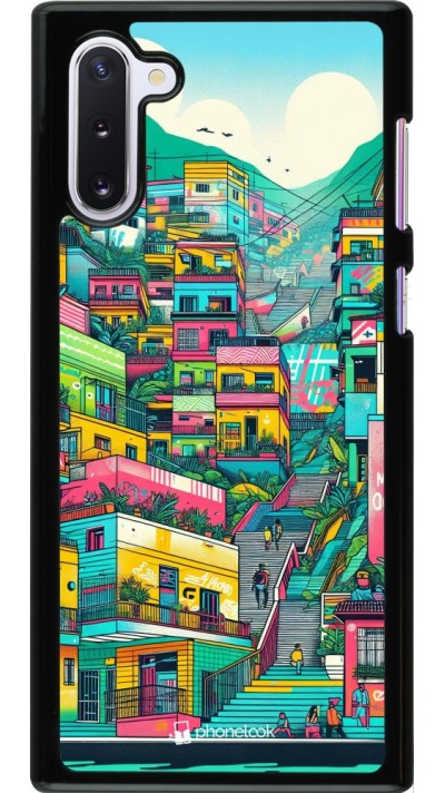 Samsung Galaxy Note 10 Case Hülle - Medellin Comuna 13 Kunst