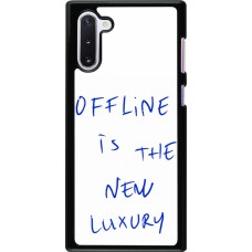 Samsung Galaxy Note 10 Case Hülle - Offline is the new luxury