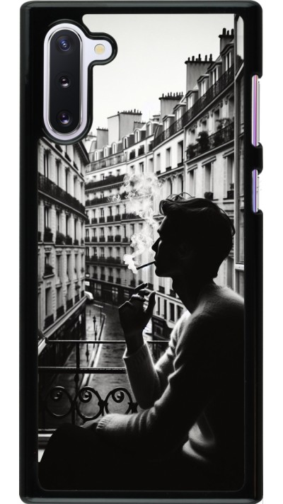 Samsung Galaxy Note 10 Case Hülle - Parisian Smoker