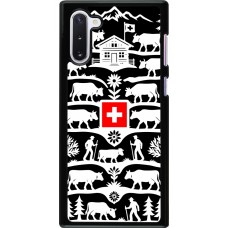 Coque Samsung Galaxy Note 10 - Poya Suisse 3 noir