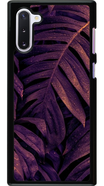 Coque Samsung Galaxy Note 10 - Purple Light Leaves