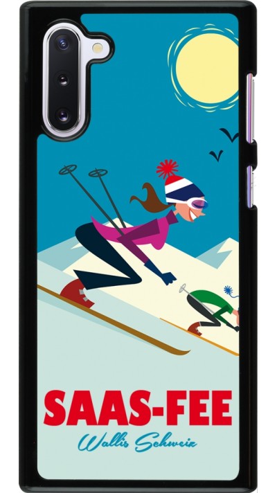 Coque Samsung Galaxy Note 10 - Saas-Fee Ski Downhill