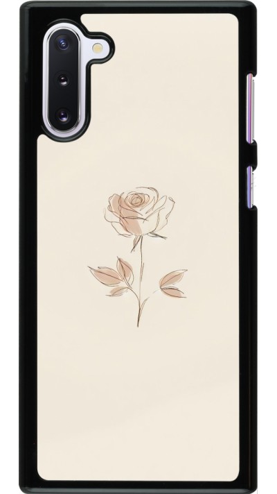 Samsung Galaxy Note 10 Case Hülle - Rosa Sand Minimalistisch