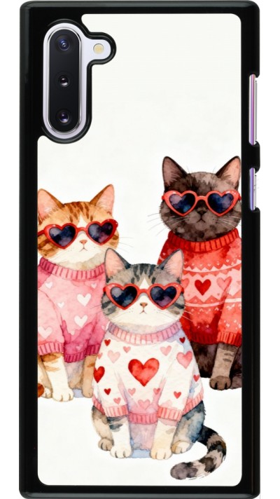 Coque Samsung Galaxy Note 10 - Saint Valentines Day 26 Cat Love