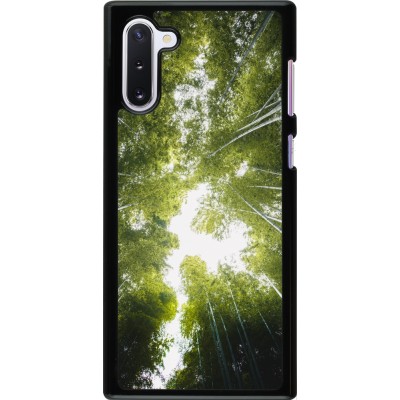 Samsung Galaxy Note 10 Case Hülle - Spring 23 forest blue sky