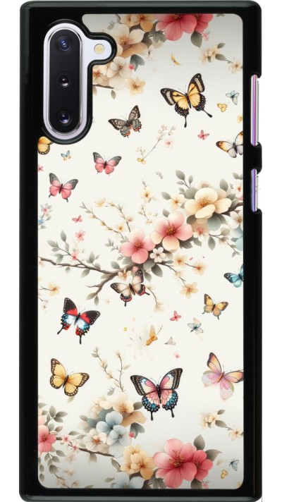Coque Samsung Galaxy Note 10 - Spring 25 Papillons Légers