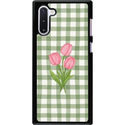 Coque Samsung Galaxy Note 10 - Green vichy tulips Spring 2026