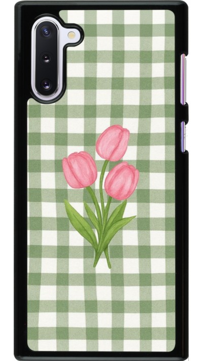 Samsung Galaxy Note 10 Case Hülle - Green vichy tulips Spring 2026