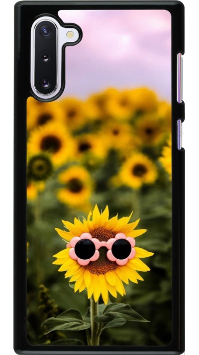 Samsung Galaxy Note 10 Case Hülle - Sunflower with glasses Spring 2026