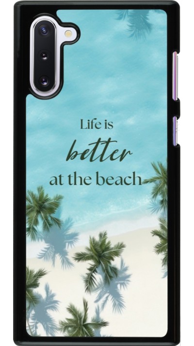 Coque Samsung Galaxy Note 10 - Summer 2025 Life is better at the beach