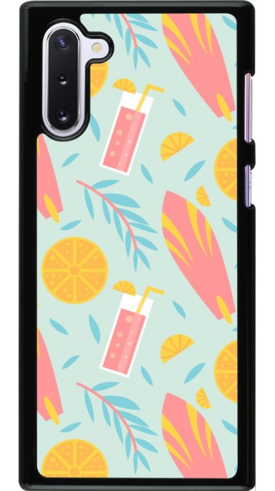 Coque Samsung Galaxy Note 10 - Summer 2025 Pattern citron